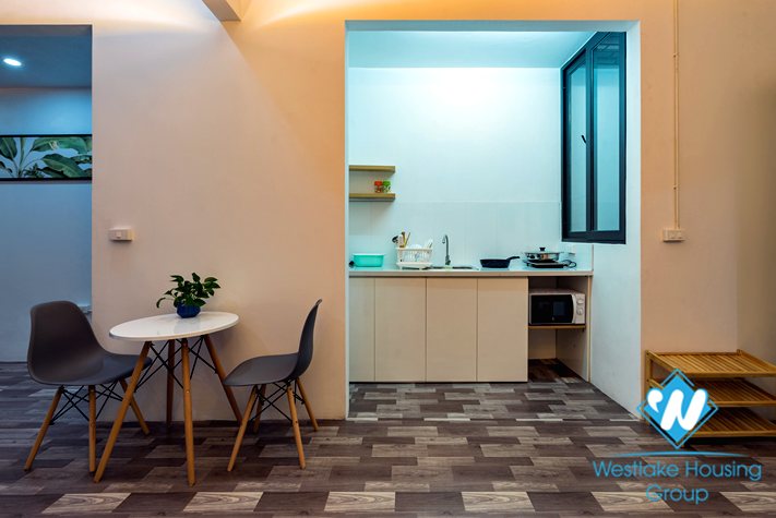 Spacious lovely studio for rent in Tran Phu